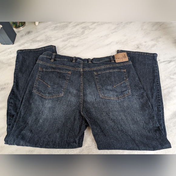 True Nation Relaxed Fit Men's Jeans 46x32 - Picture 2 of 3